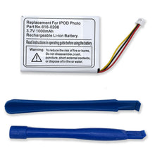 Load image into Gallery viewer, Battery For Apple iPod Classic 4th Gen Photo 20GB 30GB 40GB 60GB A1099 616-0206