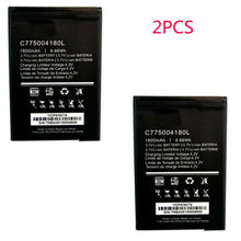Load image into Gallery viewer, 2PCS Replacement Battery For BLU STUDIO 5.0 C D536U C775004180L 3.7V 1800mAh