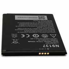Load image into Gallery viewer, Li3822t43p4h736040 Replace Battery Fits ZTE TEMPO X Go N9137 ZFIVE C Z558 Z559