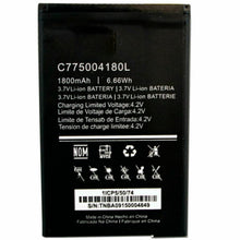 Load image into Gallery viewer, 2PCS Replacement Battery For BLU STUDIO 5.0 C D536U C775004180L 3.7V 1800mAh