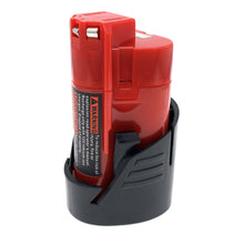Load image into Gallery viewer, 12V 1.5Ah Replacement Li-Ion Battery for Milwaukee 48-11-2401 48-11-2411 M12