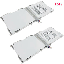 Load image into Gallery viewer, 2X Battery For Samsung Galaxy Tab 4 10.1" SM-T530 SM-T530NU 6800mAh EB-BT530FBC