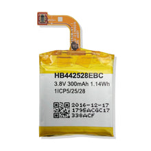 Load image into Gallery viewer, Replacement Battery For Huawei Watch 1st Gen 1ICP5/25/28 300mAh 3.8V HB442528EBC