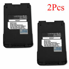 Load image into Gallery viewer, 2 x Battery For Icom IC-F50 IC-F51 IC-F60 IC-F61 IC-M87 BP-227 BP-227Li 1800mAh