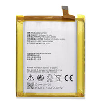 Load image into Gallery viewer, Li-Polymer Battery For ZTE Blade V8 Pro Z978 BV8P121 LI3931T44P8h756346 3140mAh
