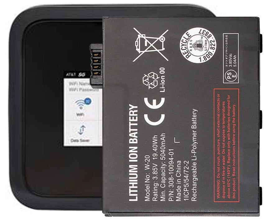 OEM Spec Battery for Nighthawk MR5100 5G WiFi 6 Mobile Hotspot Pro W-20 5040mAh