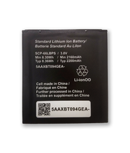 Load image into Gallery viewer, Replacement Battery for AT&amp;T Kyocera Hydro Shore C6742 SCP-66LBPS 2200mAh
