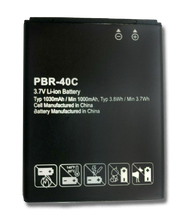 Load image into Gallery viewer, Replacement Battery for Pantech Breeze IV 4 P2050 PBR-40C 1030mAh
