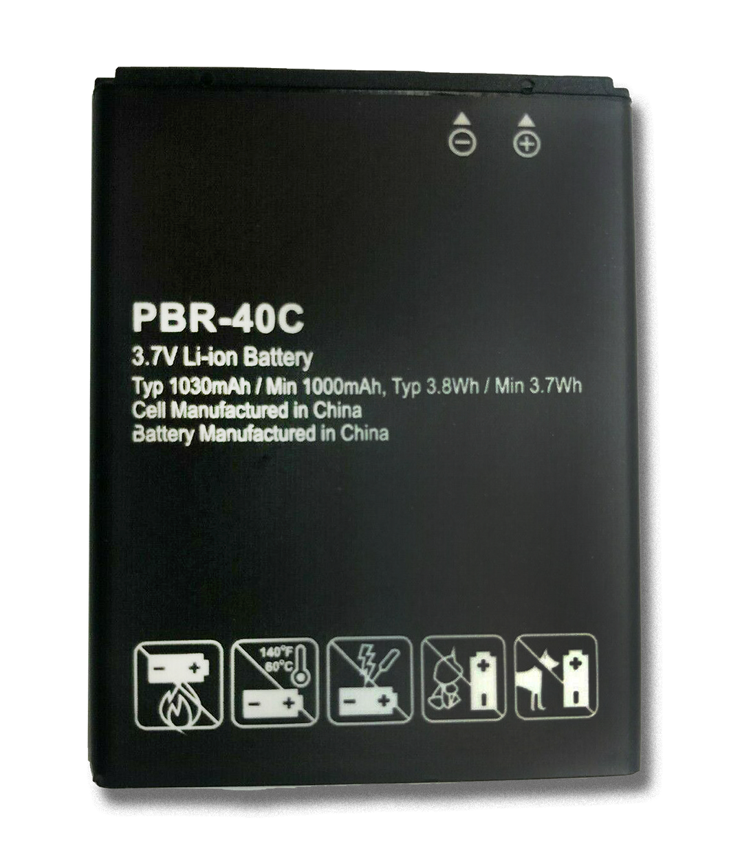 Replacement Battery for Pantech Breeze IV 4 P2050 PBR-40C 1030mAh
