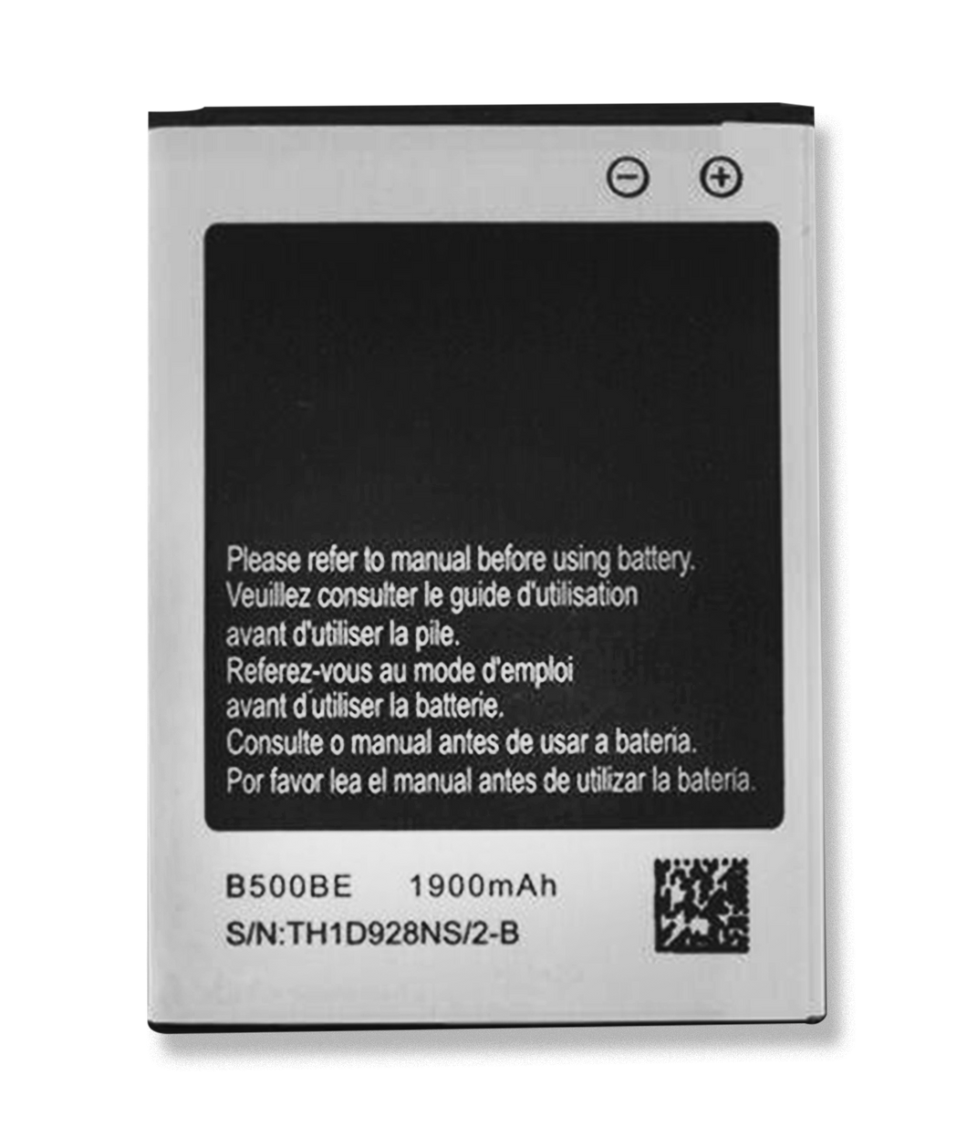 Replacement Battery for Samsung Galaxy S4 Mini SCH-I435 Verizon B500BE 1900mAh