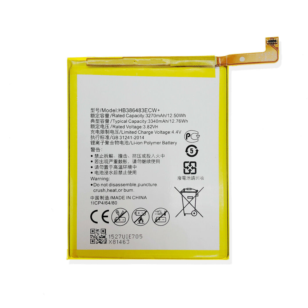 Li-ion Battery for Huawei Maimang 5 / Honor 6X / G9 Plus HB386483ECW+ 3340mAh