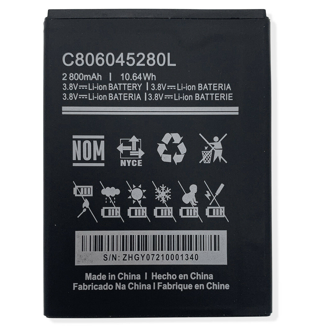 New For C806045280L BLU G6 G0210UU V7 V0430UU Battery Replacement