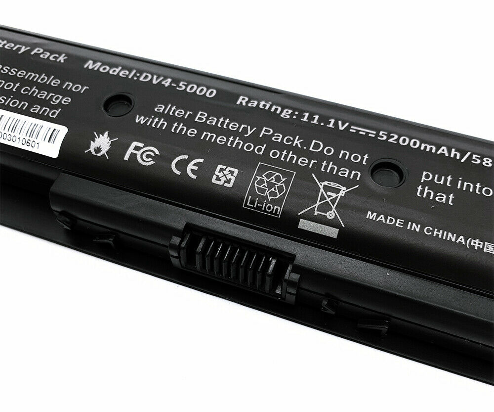 Battery for HP Envy DV7-7333CL DV7-7358CA DV7-7373CA DV7-7398CA 5200mAh 6 Cell