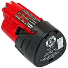 Load image into Gallery viewer, 5 Pack for Milwaukee 48-11-2401 12V 1.5Ah Li-Ion Compact Replacement Battery M12
