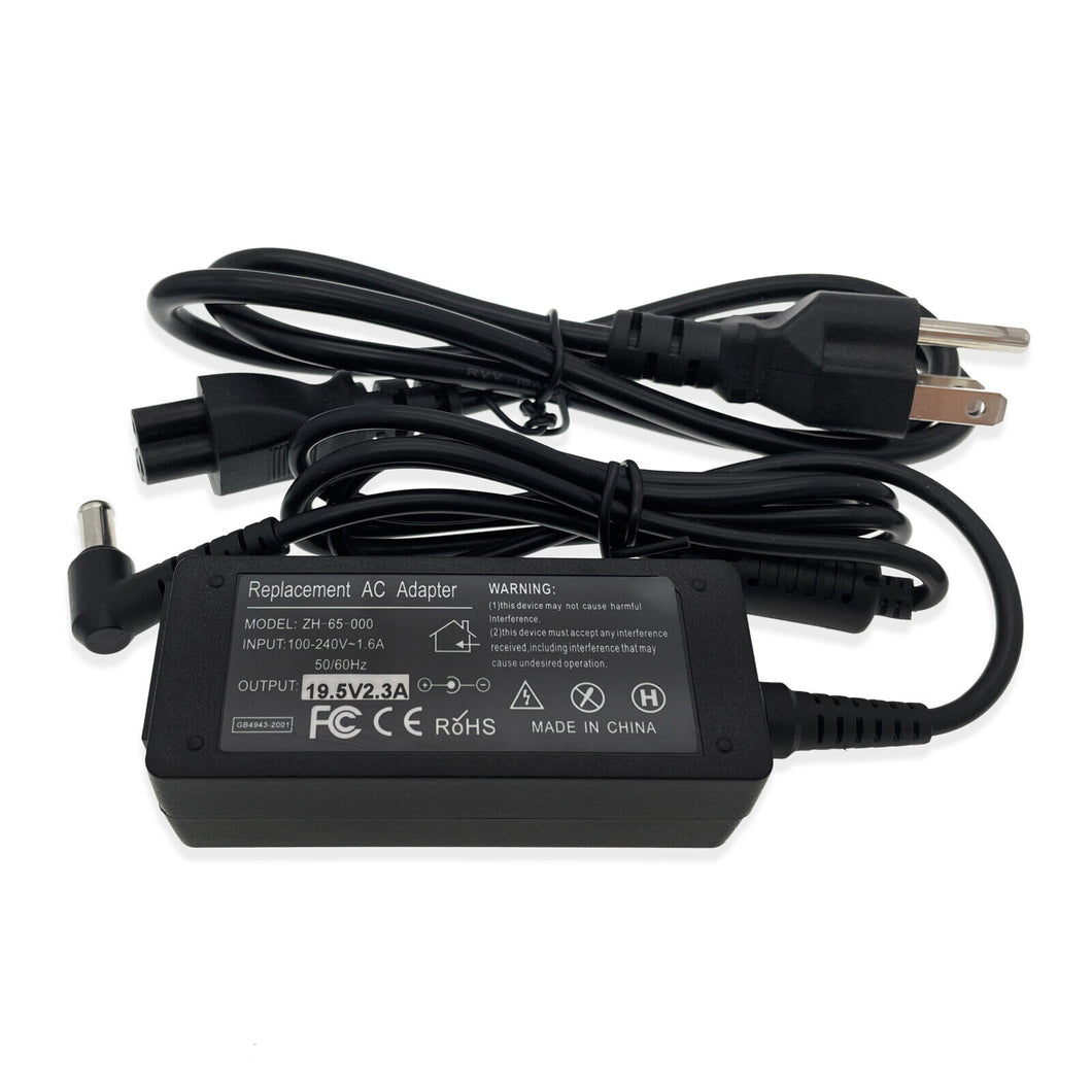 AC Adapter Power Charger for Sony VAIO VGP-AC19V67 Laptop 19.5V 2.3A 45W ADP-45UD