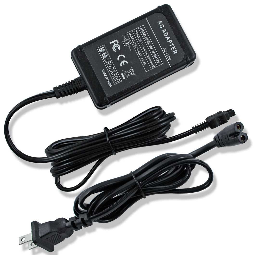 AC Adapter Charger Power For Sony HandyCam DCR-DVD508 DCR-DVD608E DCR-DVD610E