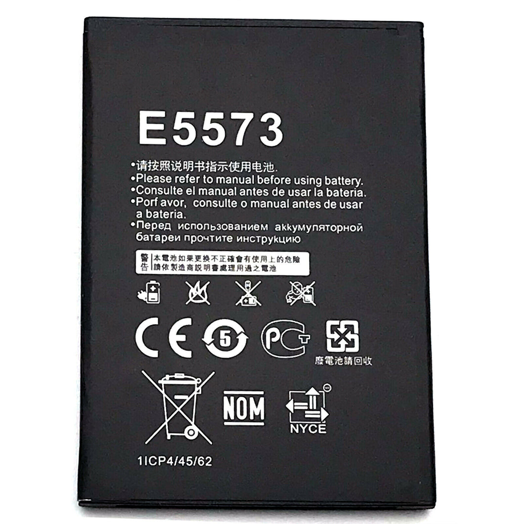 2Pcs Battery For Huawei E5573s-606 E5573s-806 E5573-852 E5573-853 HB434666RBC