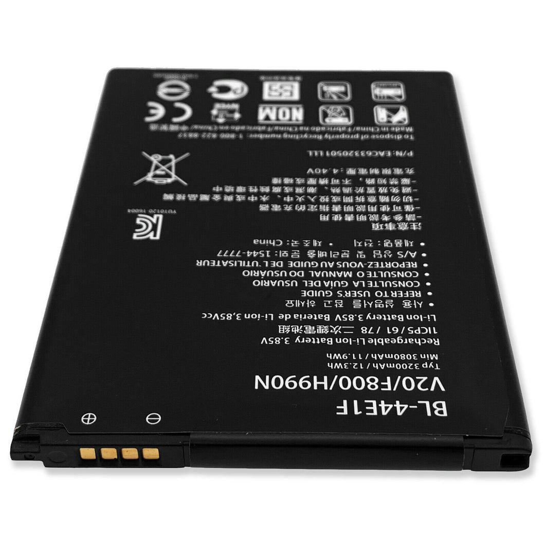 New For LG V20 H990 H910 H915 H990DS F800L LS997 Li-ion Battery BL-44E1F 3200mAh