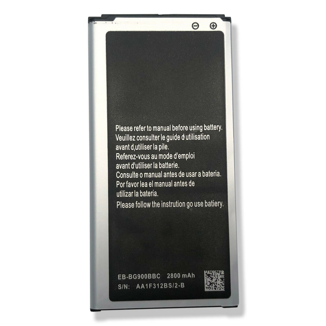 2x Battery for Samsung Galaxy S5 GT-I9600 SM-G900A G900V G900P G900T EB-BG900BBE
