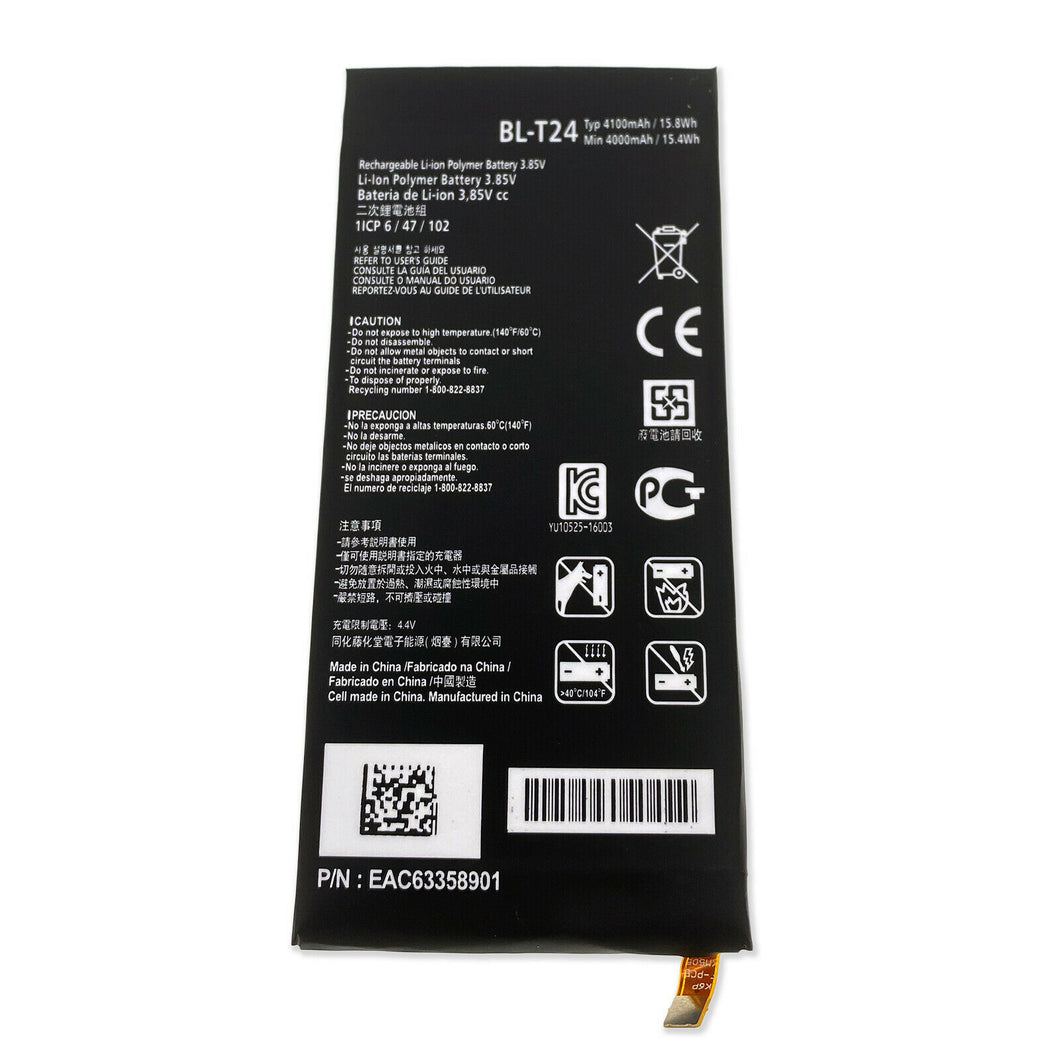New Li-ion Battery For LG X Power K450 K220H EAC63358901 BL-T24 3.85V 4100mAh