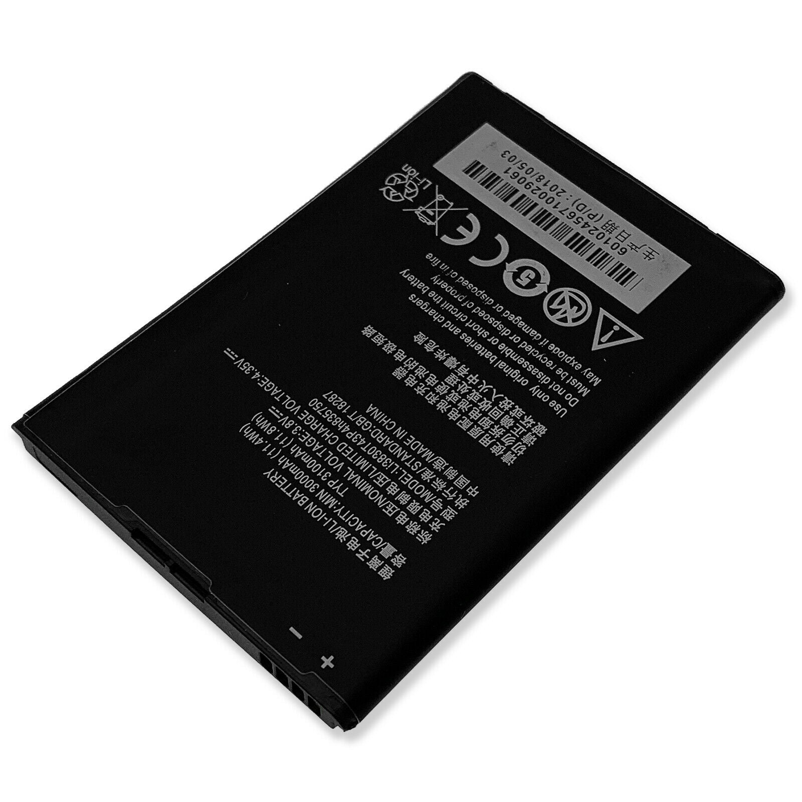 New Li-ion Battery For ZTE ZMax 2 LTE AT&T Z958 3.8V 3000mAh