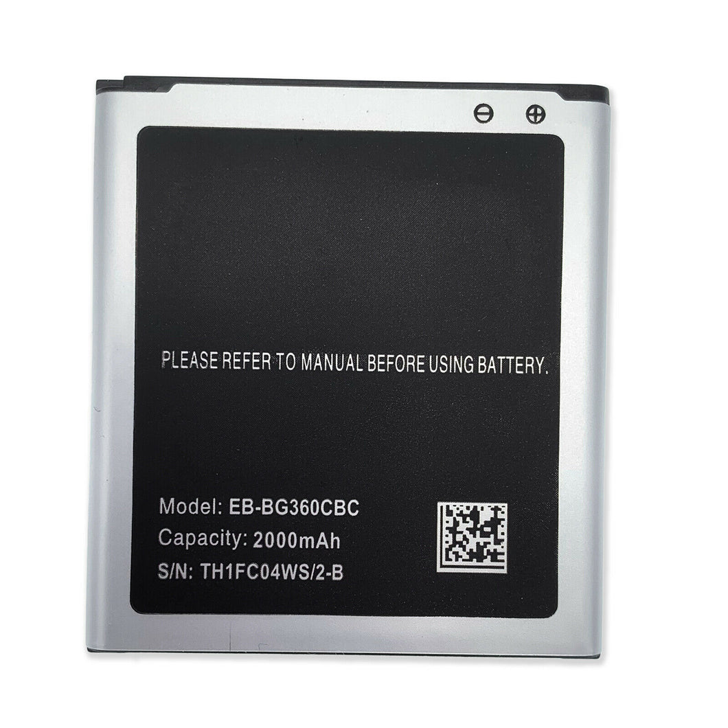 Battery For Samsung Galaxy Core Prime SM-G360P G360V Prevail EB-BG360CBC 2000mAh