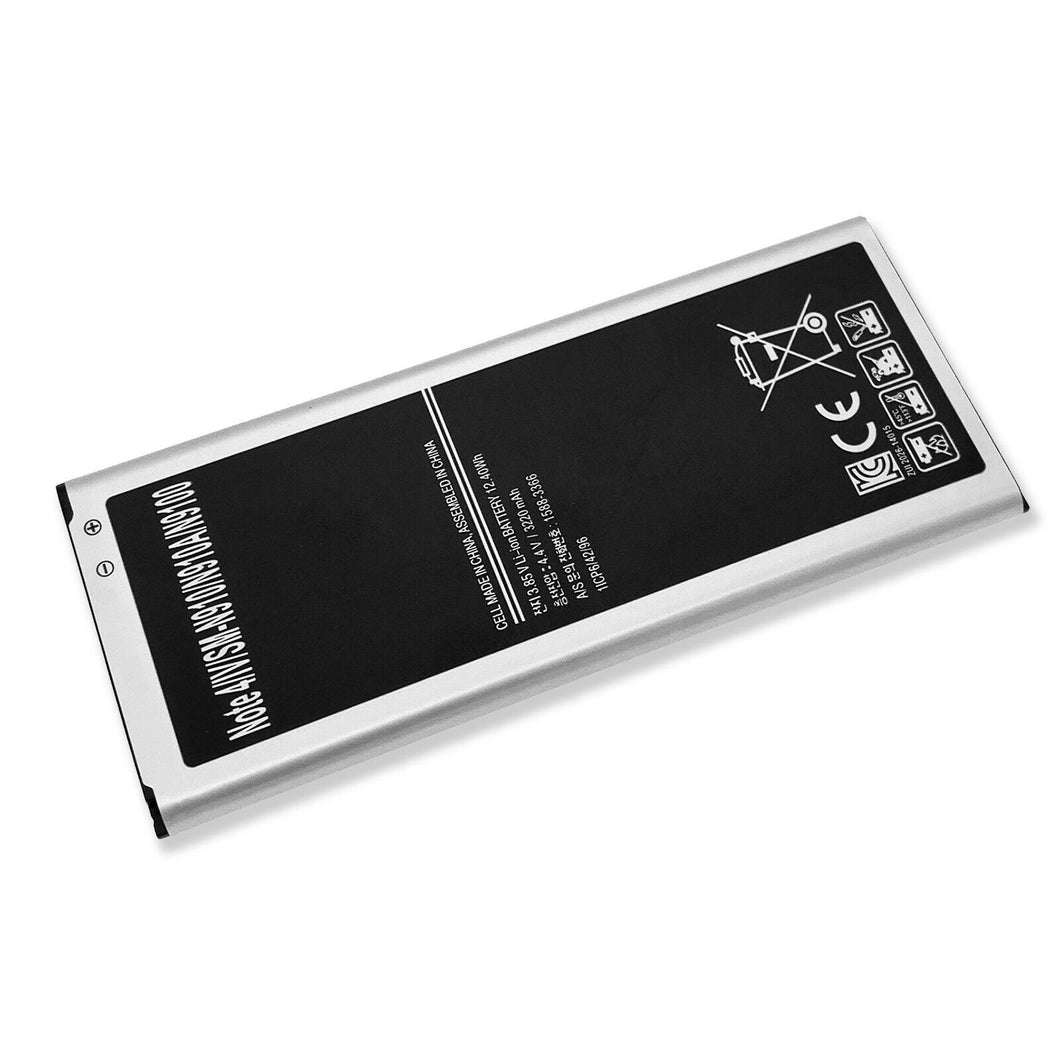 3220mAh Battery For Samsung Galaxy Note 4 IV SM-N910 N9100 N910F EB-BN910BBK
