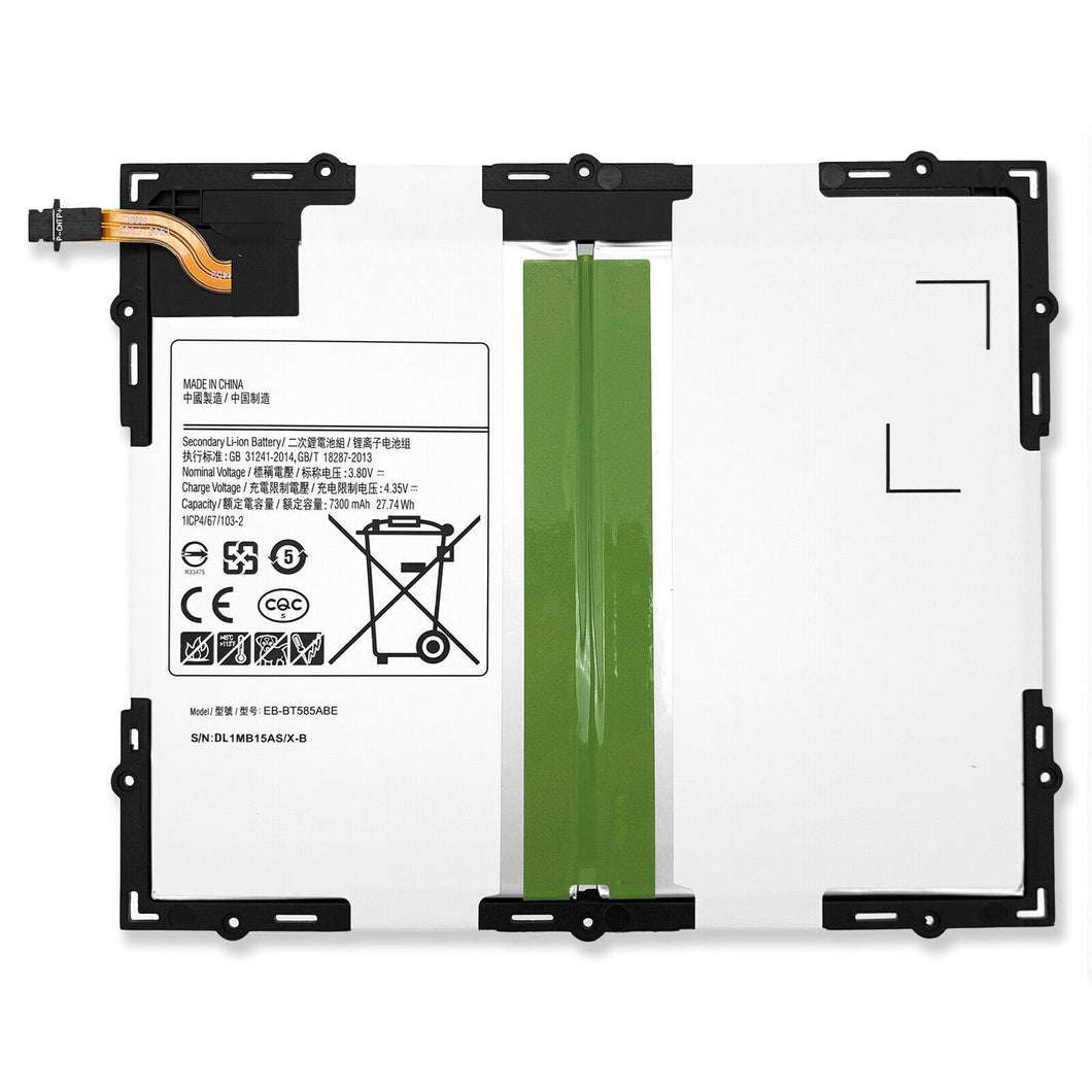 7300mAh Battery For Samsung Galaxy Tab A 10.1 SM-T580 T585 T587 EB-BT585ABE
