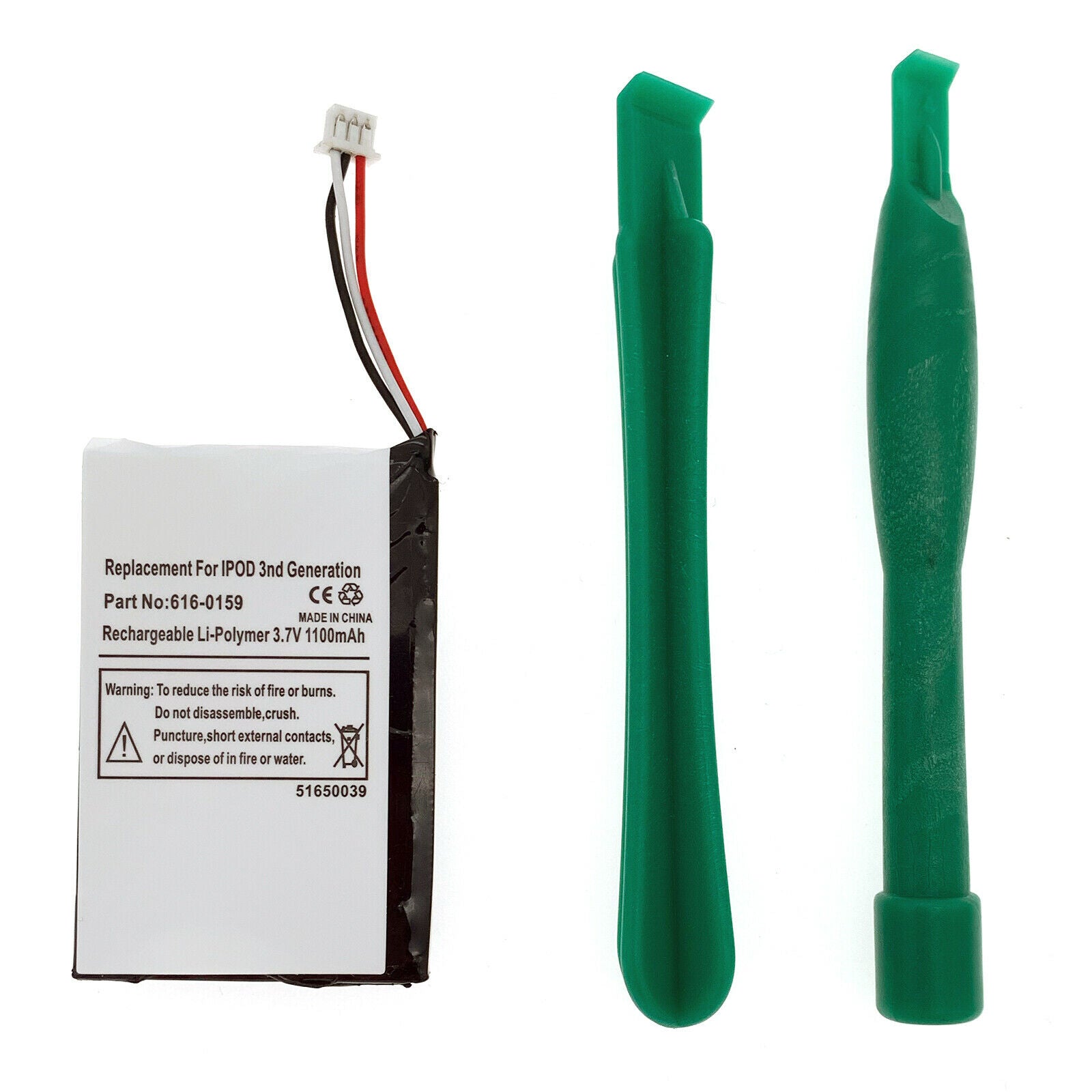 Battery For Apple ipod 3G 3rd Gen Generation 10GB 15GB 20GB 30GB