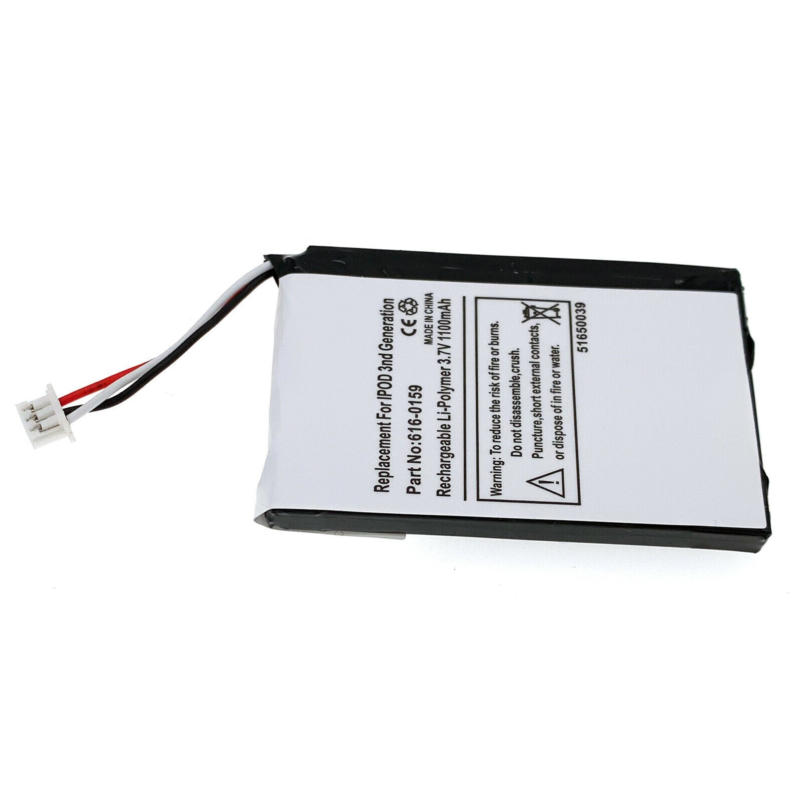 Battery For Apple ipod 3G 3rd Gen Generation 10GB 15GB 20GB 30GB 40GB –  American Battery Store